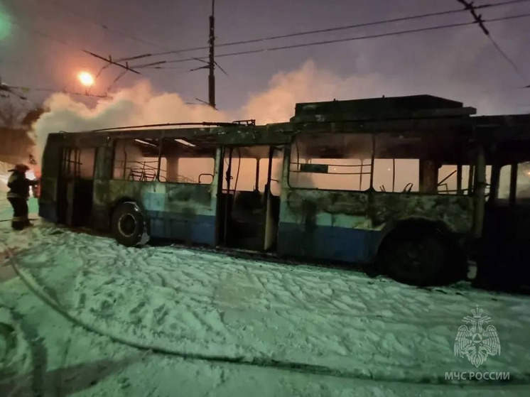 В Иванове проводится расследование причин возгорания двух троллейбусов