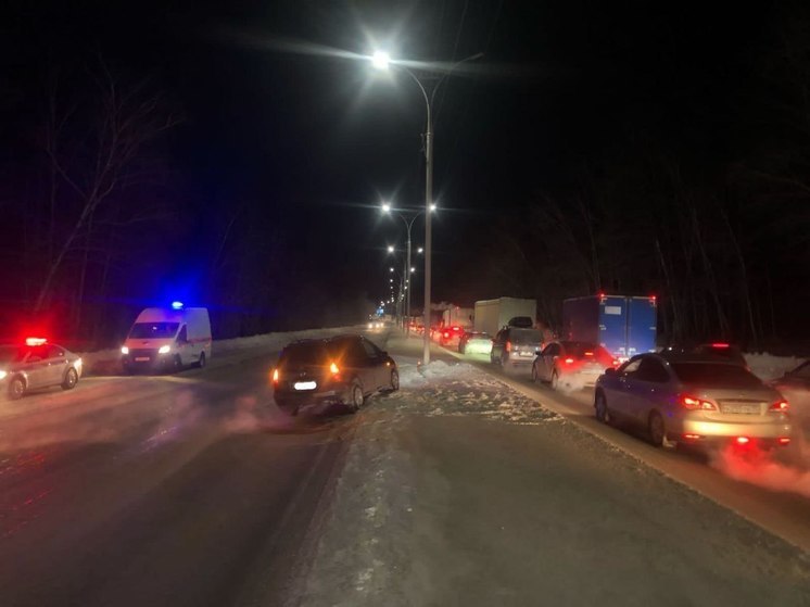 Пятилетний мальчик пострадал в ДТП после наезда автомобиля на столб в Новосибирске