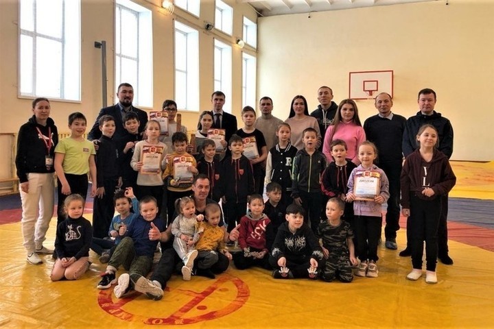 Children of SVO participants became guests of a sports tournament in Chuvashia