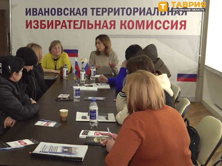 Глава избиркома Херсонской области побывала в Ивановском округе