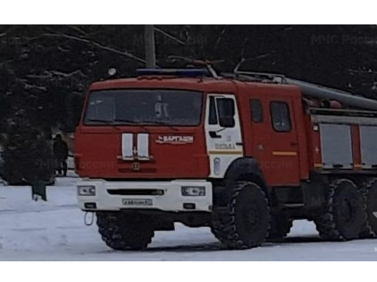 В Рославльском районе произошел пожар в частном жилом доме