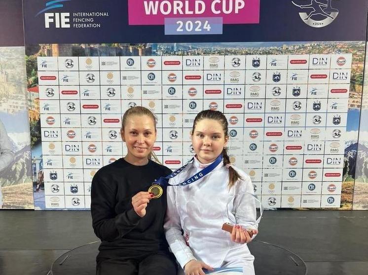 Рапиристка из Курской области Анастасия Безносикова выиграла этап Кубка мира