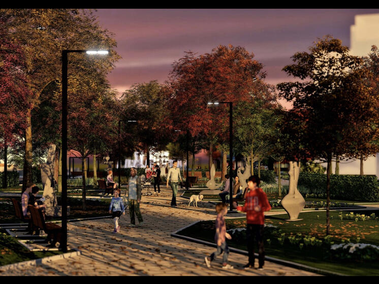 В Смоленске благоустроят пешеходную аллею на улице Октябрьской революции