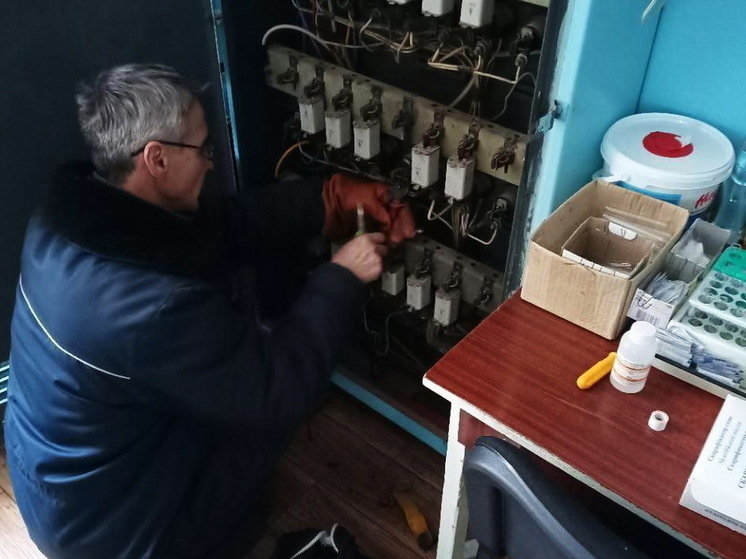 Бригада из Марий Эл восстановила электроснабжение в Розовской ЦРБ