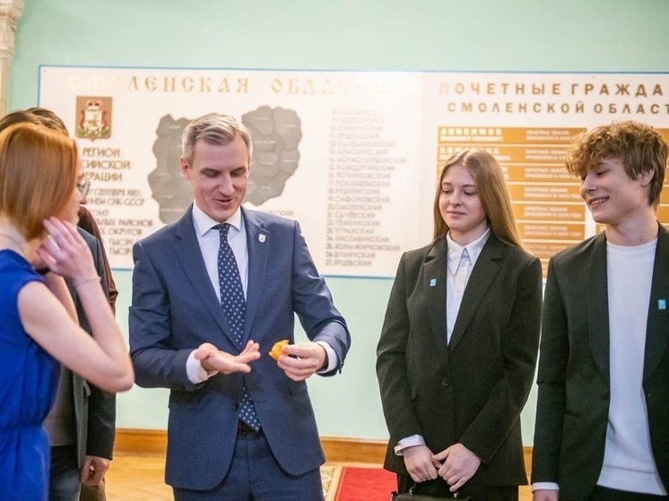 Василий Анохин встретился с молодыми смоленскими предпринимателями