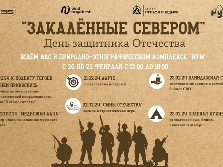 С солдатской кашей и акциями в поддержку фронта отметят 23 Февраля в Ноябрьске