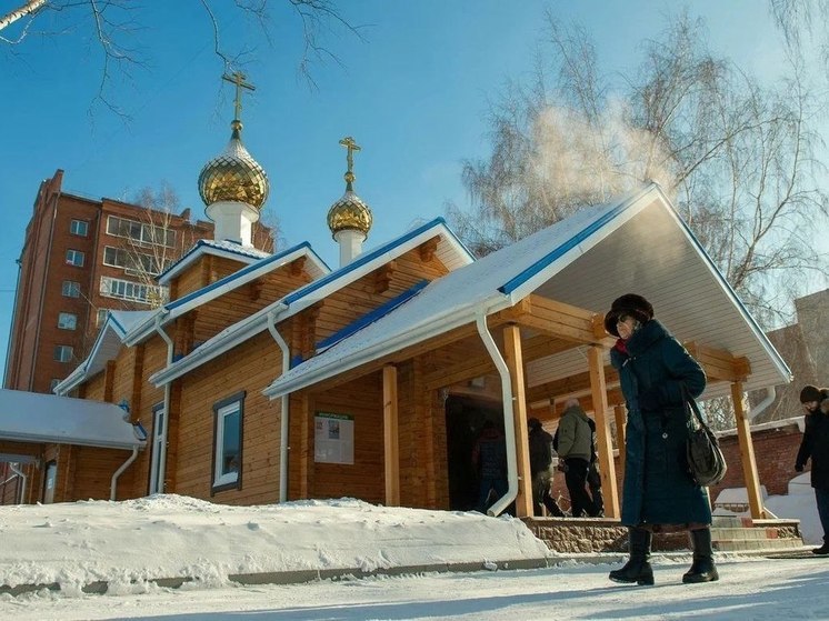 В Томске освятили новый храм на улице Лазо