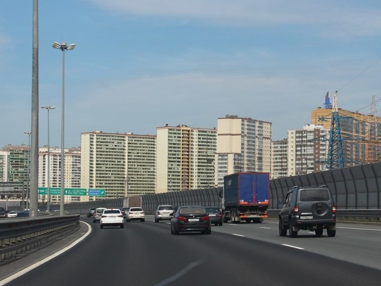 На КАД у развязки с Московским шоссе введут ограничение скорости с 5 марта