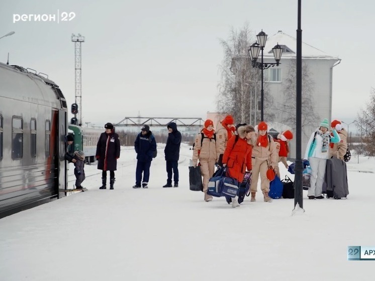 В Архангельской области гостят юные патриоты из Москвы