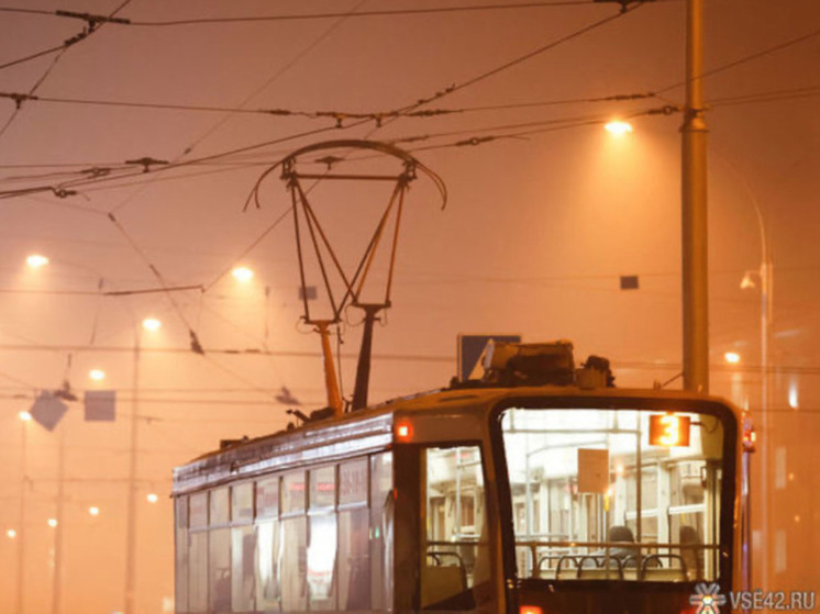 Утром в Кемерове сломался трамвай