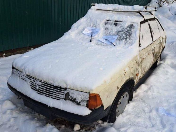 Жителей Подмосковья призвали сообщать о брошенных машинах
