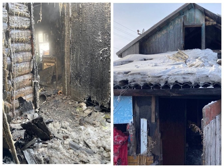 Стали известны подробности пожара в Омской области, где погибли два человека