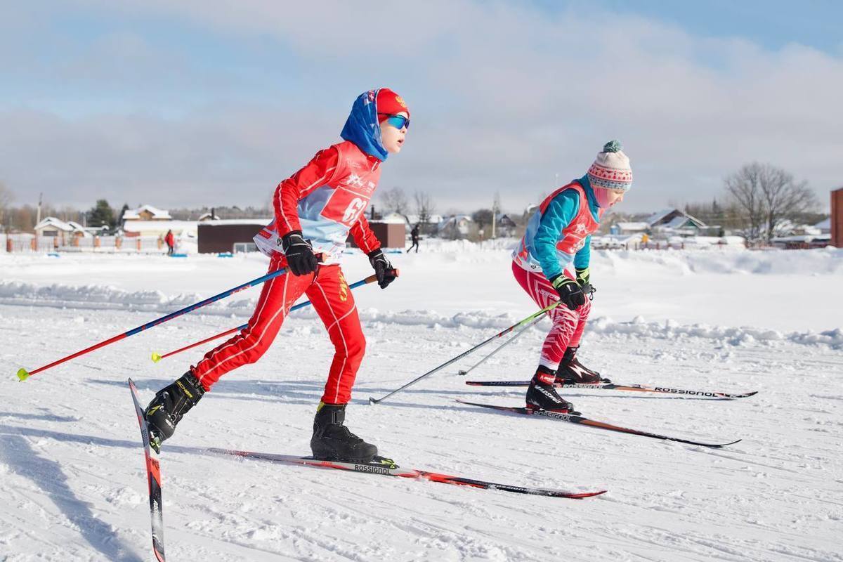 About 1,500 skiers took part in the Alexander Bolshunov Cup