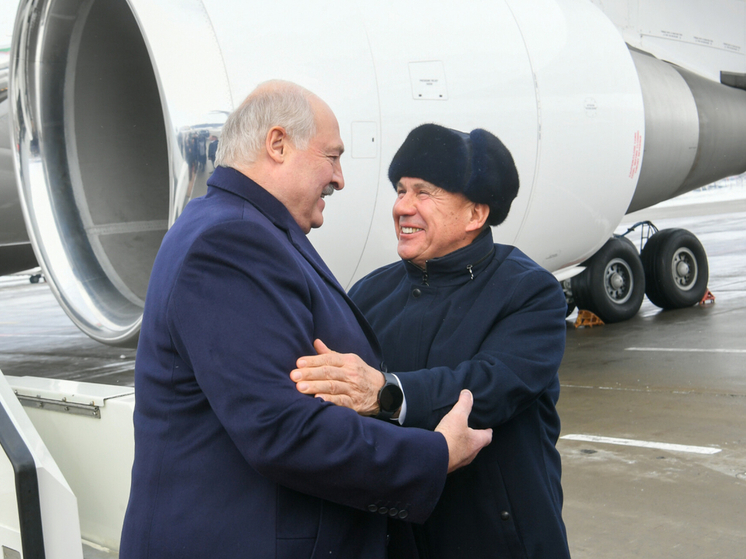 В Казань на «Игры будущего» прилетел президент Беларуси Лукашенко