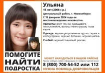 Третий день в Новосибирске разыскивают 15-летнюю девушку