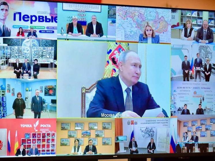 Губернатор Орловской области рассказал российскому лидеру об успехах в сфере образования