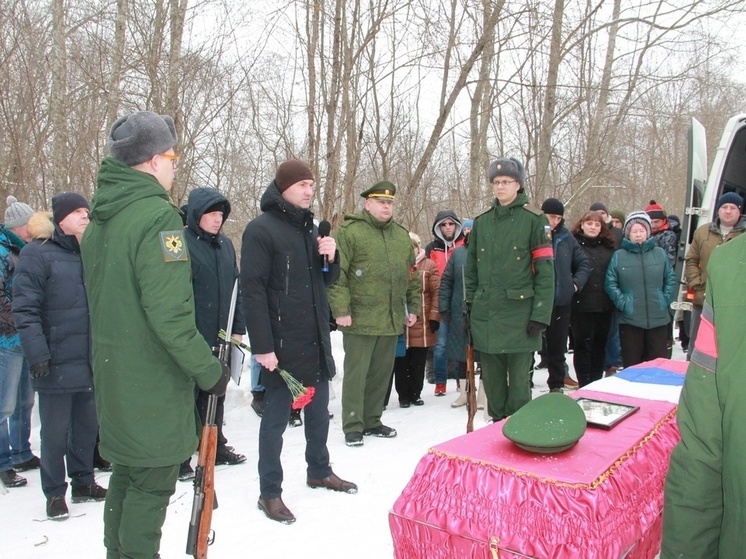В Тверской области простились с погибшим на СВО Вячеславом Малявкиным