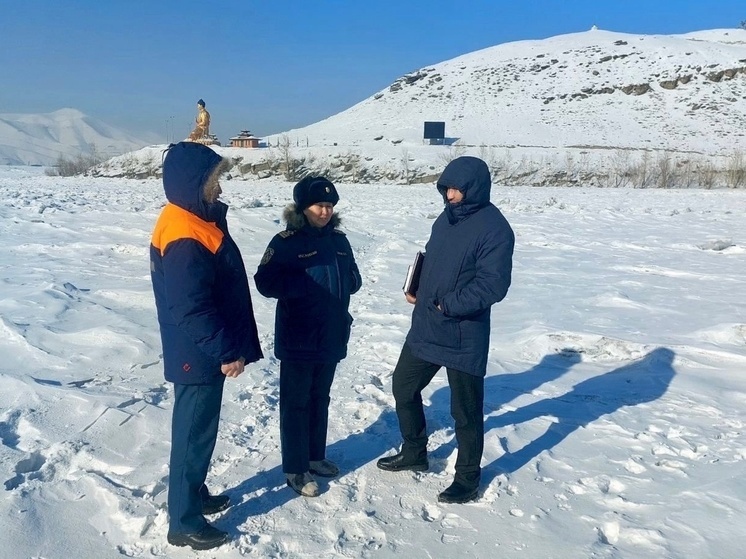 В столице Тувы проводится операция «Тонкий лед»