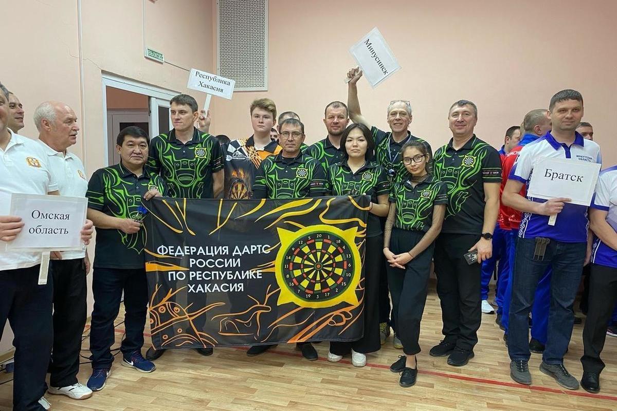 The Khakassia darts team became a bronze medalist at the Siberian Championship