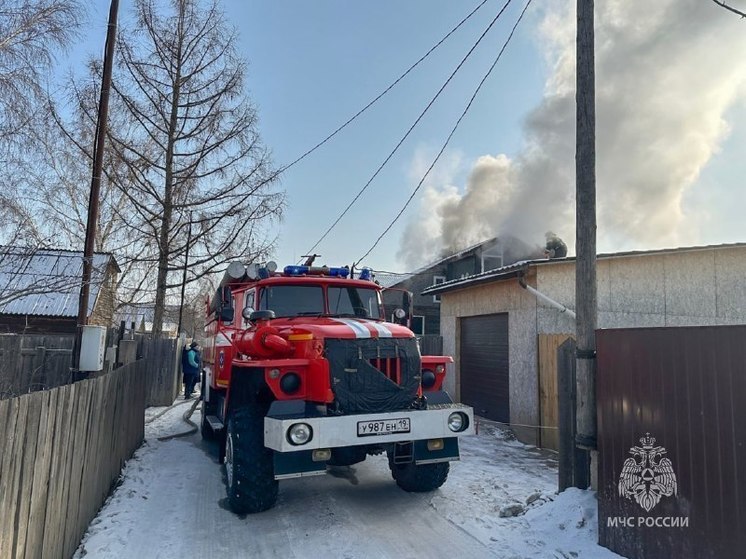 Пожарные Хакасии тушили огонь на протяжении 6 часов