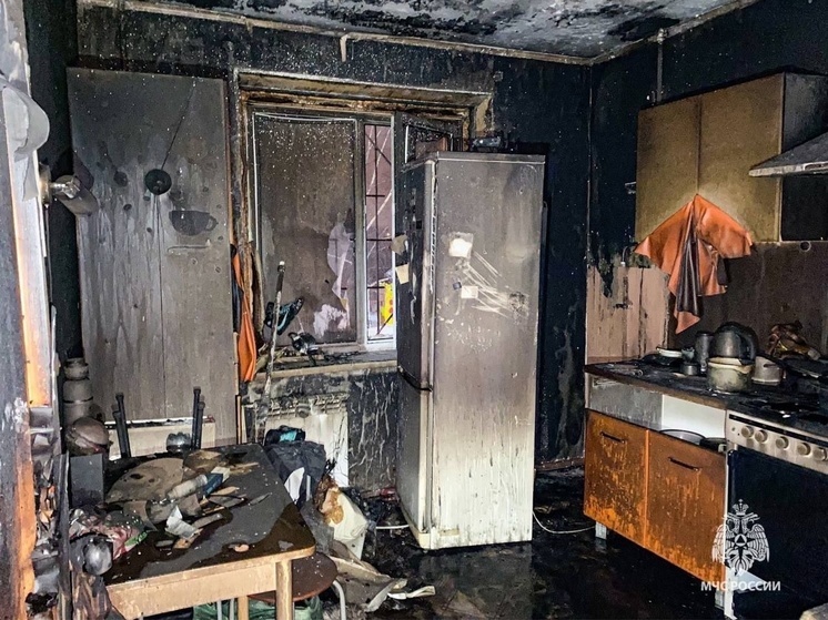 Пожарные в Томском районе вынесли из горевшего дома 2-х детей
