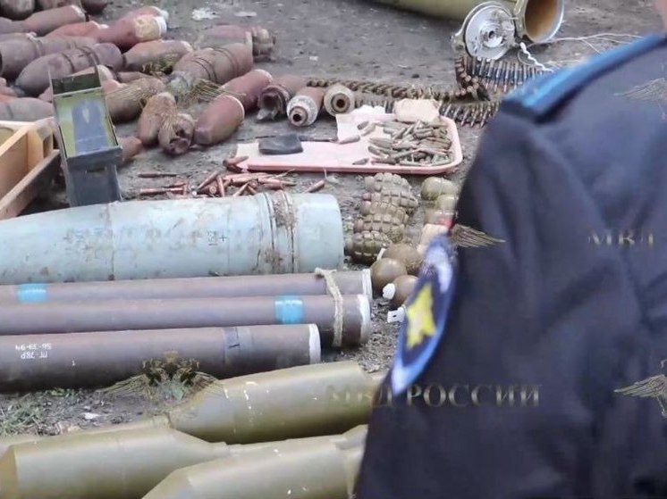 В Мелитопольском районе нашли крупный схрон боеприпасов