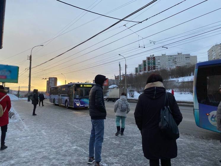 По автобусным маршрутам Мурманской области ежедневно перевозилось 105 тысяч человек