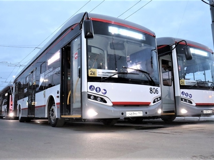 В Краснодар поступят 7 электробусов