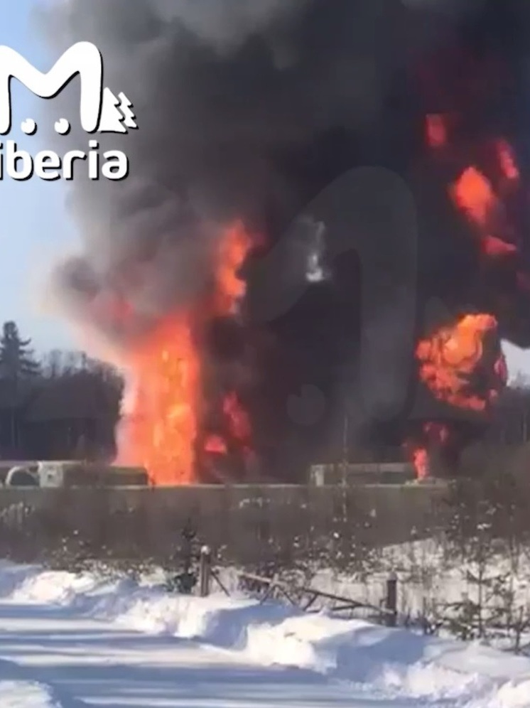 Нефтяная скважина горела на месторождении в Томской области