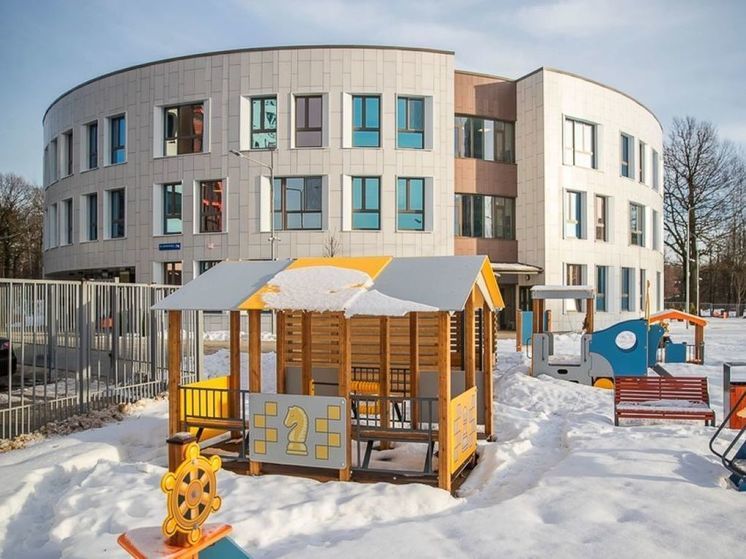 Детский сад круглой формы на 170 мест открыли в Одинцово