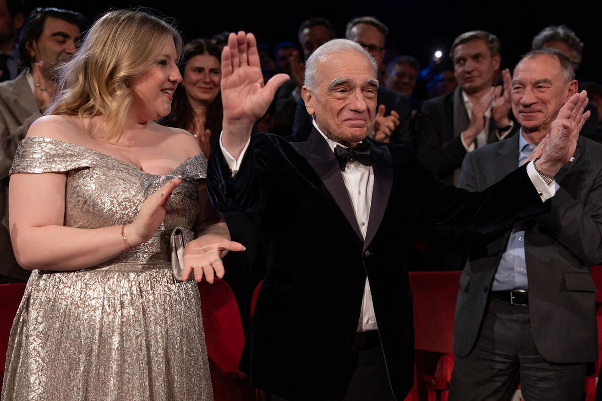 Martin Scorsese arrived at the Berlinale accompanied by his daughter Francesca