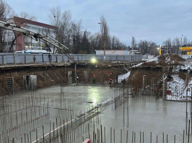 В Белгороде готов фундамент новой детской поликлиники №3