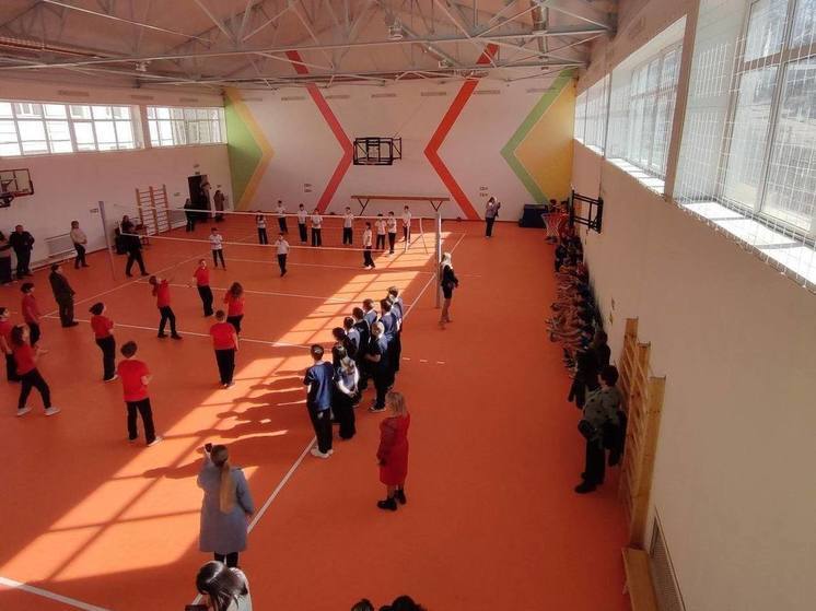 В Кисловодске открыли самый большой школьный спортзал