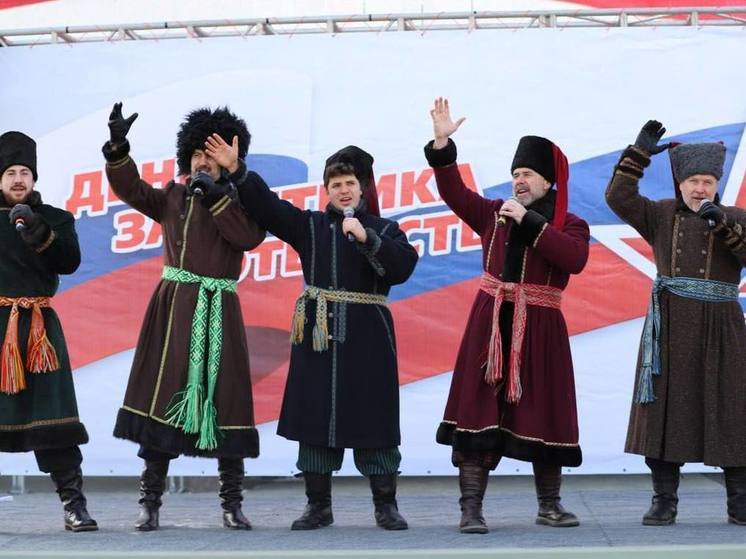 Праздничный концерт прошёл в Иркутске в День защитника Отечества