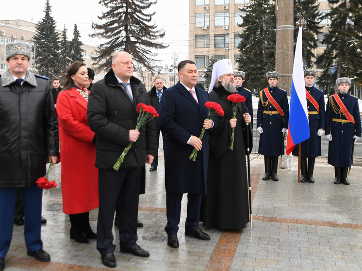 В Твери Игорь Руденя принял участие в мероприятиях в честь Дня защитника Отечества