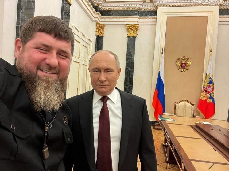 Кадыров встретился с Путиным в Москве