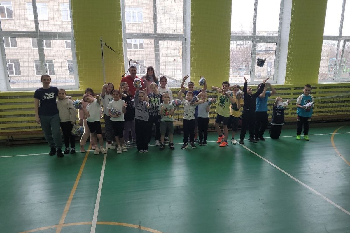 A sports and game quest “Strong and Brave” was held for children in Energodar