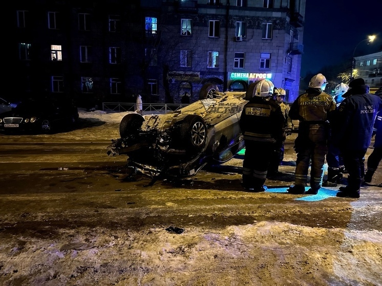 Смертельное ДТП в полночь 24 февраля в Новосибирске