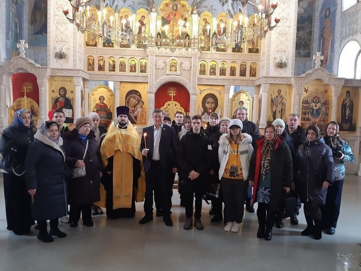 В Орле семьи участников СВО посетили богослужение