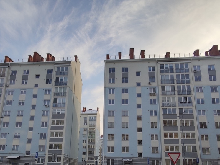 Объемы ввода жилья снизились в Калининградской области