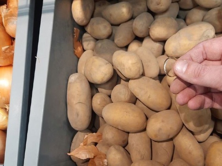 Житель Башкирии нашел обручальное кольцо в ящике с картофелем в магазине