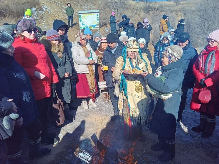Эвенкийский шаман освятил этно-парк «Сухотино» в Чите