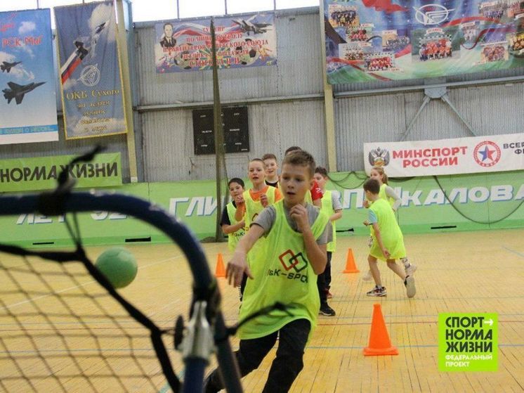 В спортивной школе города Ахтубинск Астраханской области обновили инвентарь