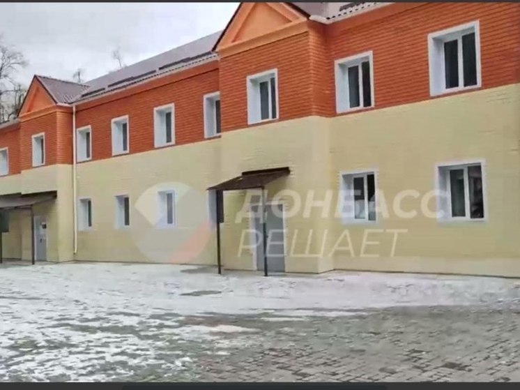 Челябинцы восстановили детскую больницу в Ясиноватой