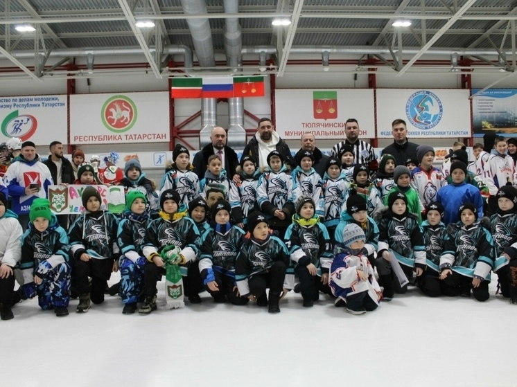 A hockey tournament in memory of the chemist Shamil Galyaviev in Tyulyachi was opened by Danis Zaripov