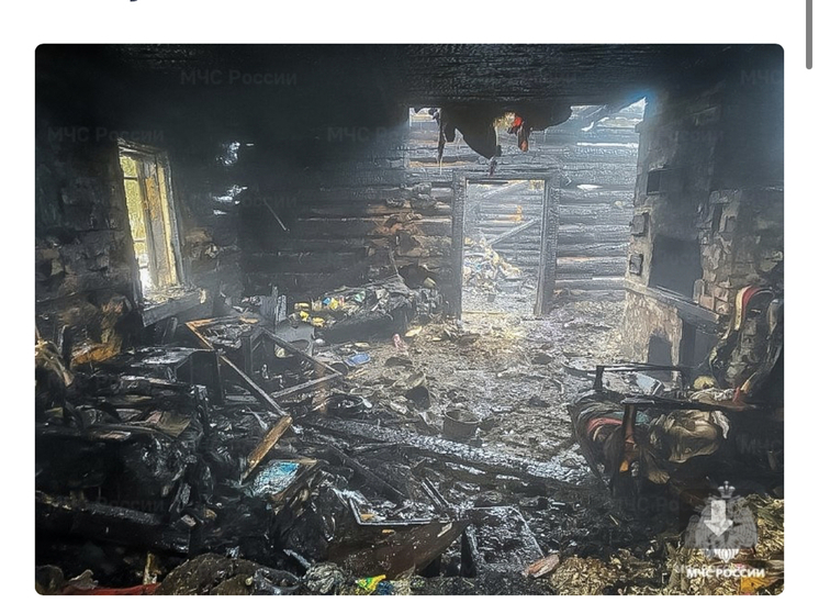 В Лубне при пожаре погиб мужчина