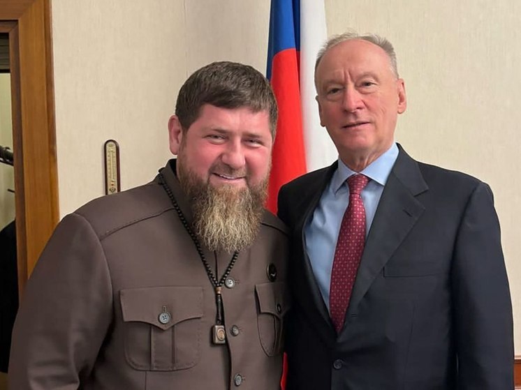 Глава Чечни Кадыров сообщил о встрече с секретарем Совбеза Патрушевым