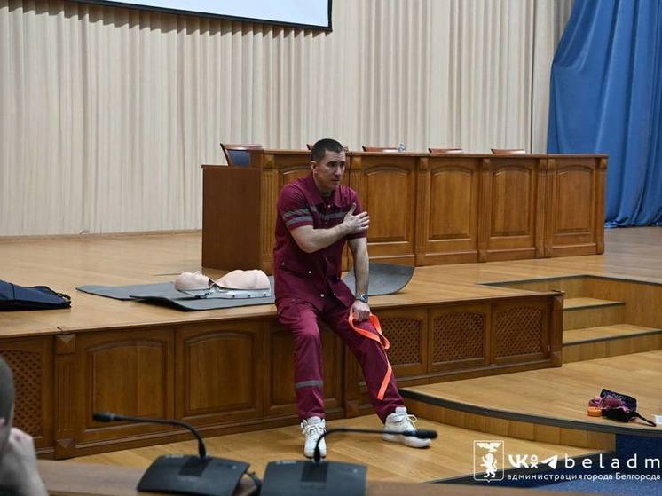 В Белгороде подготовят 240 инструкторов по оказанию доврачебной помощи
