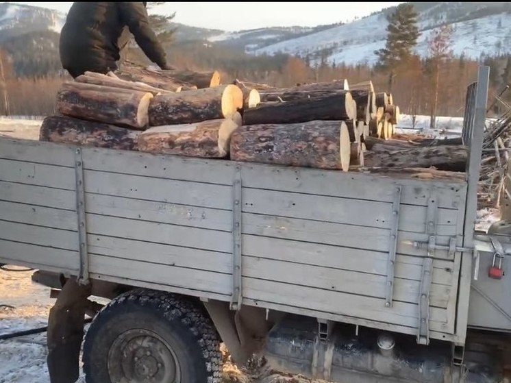 В Бурятии 11 семей участников СВО получили по дрова