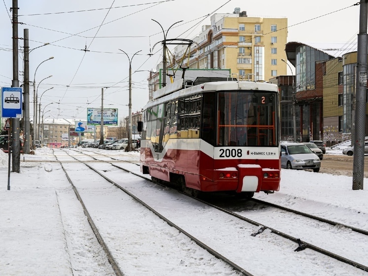 На левом берегу Новосибирска запустят десять новых трамваев
